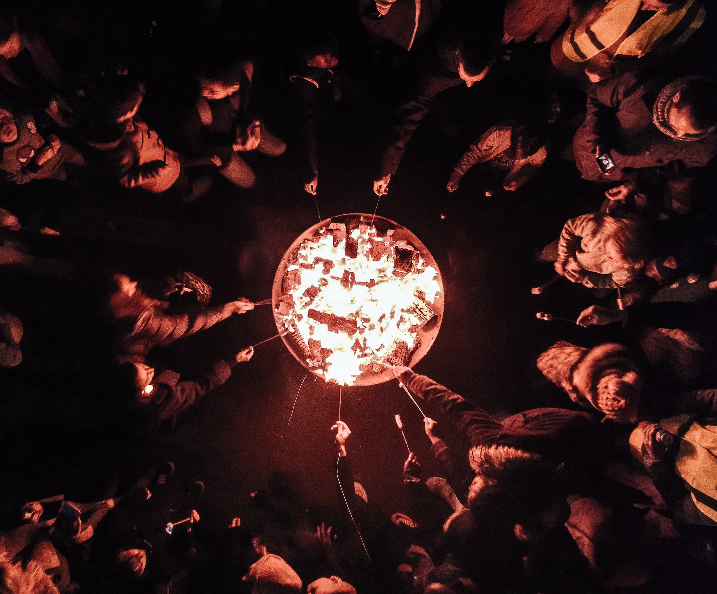 Dads Matter campfire