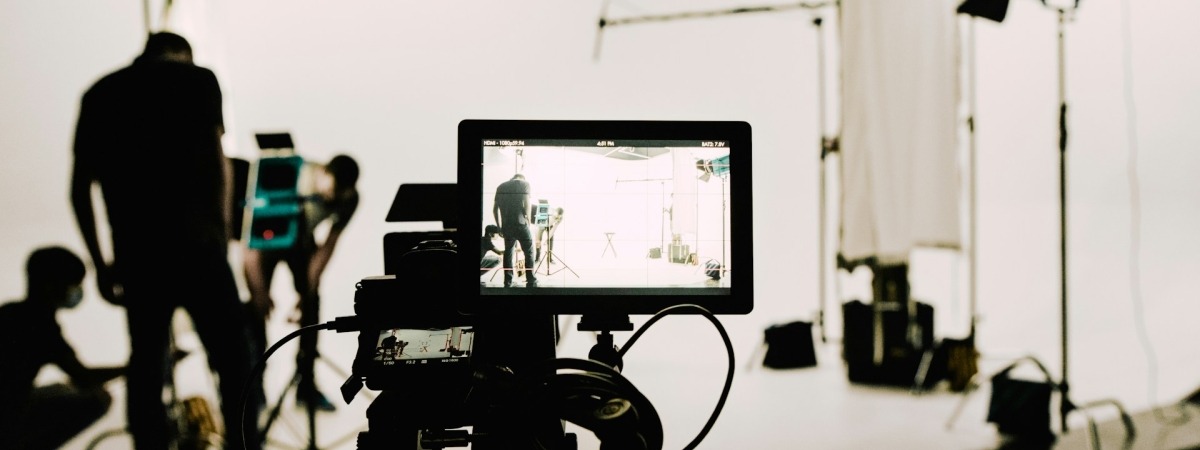Professional photography set-up