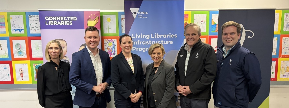 Cranbourne Library Hub funding announcement