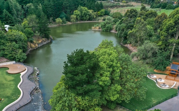 Wilson Botanic Park Aerial