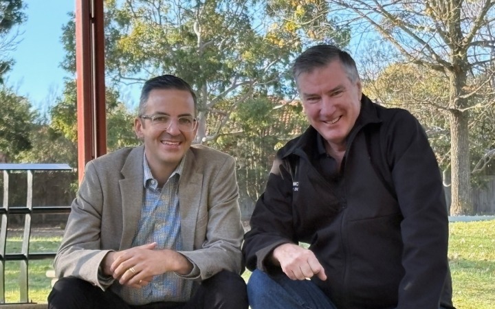 Cr Koomen and Cr Dowling