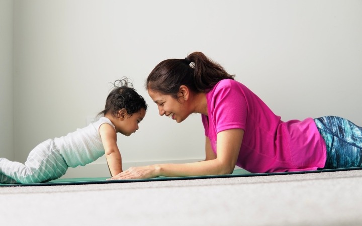 Mums and bubs yoga