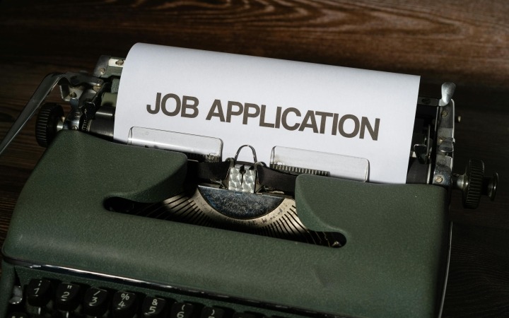 Typewriter - Job application