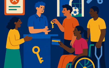 Report an Issue or request a key swipe card