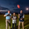 councillors under lights