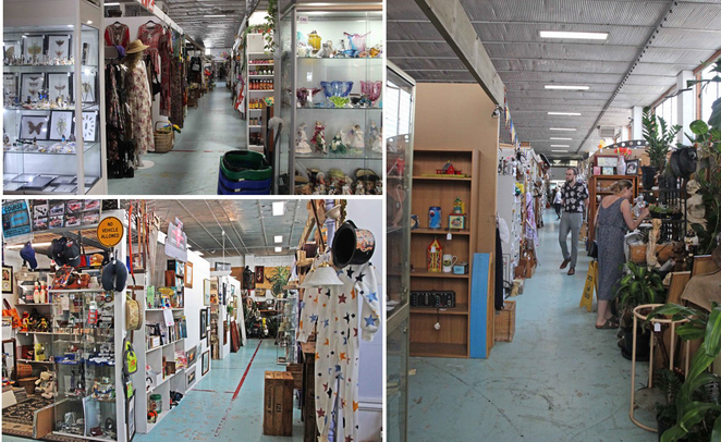 Antiques store