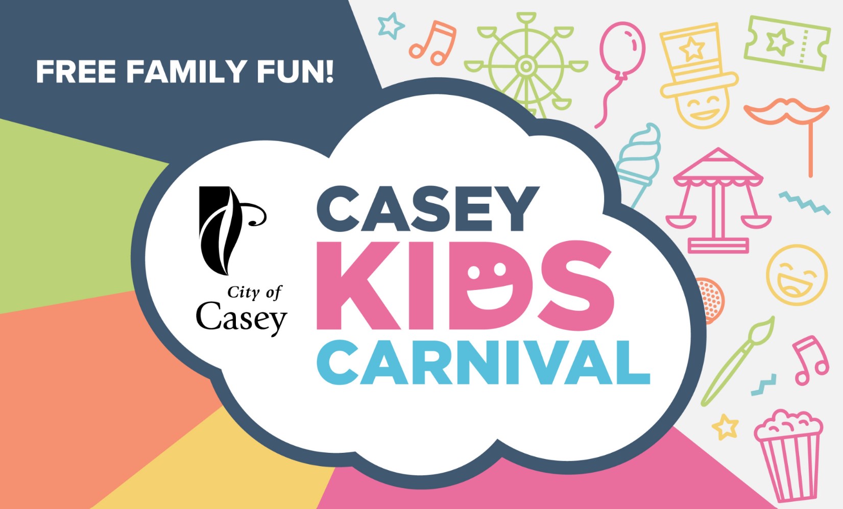 Casey kids carnival logo
